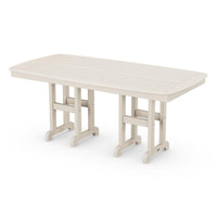 Thumbnail for POLYWOOD Nautical 37 X 72-Inch Dining Table in Sand